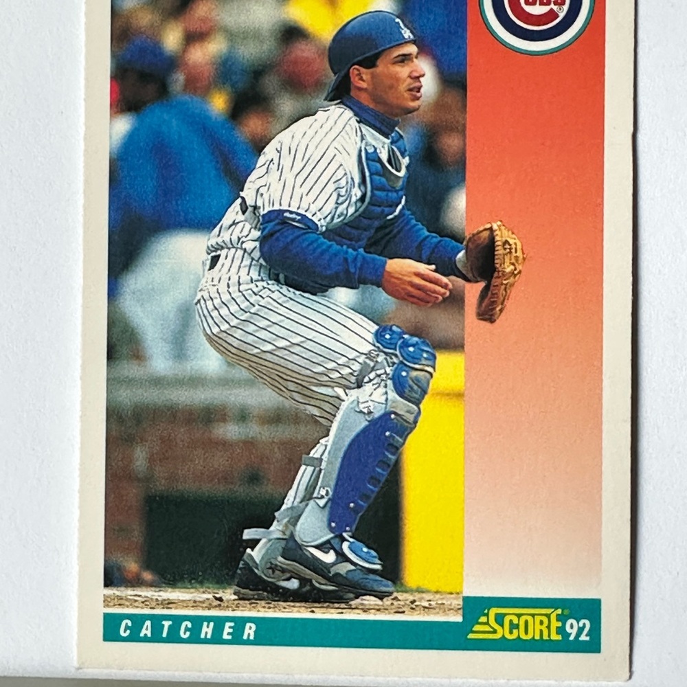 Joe Girardi Score 92 Baseball Catcher Trading Card - Joe Girardi